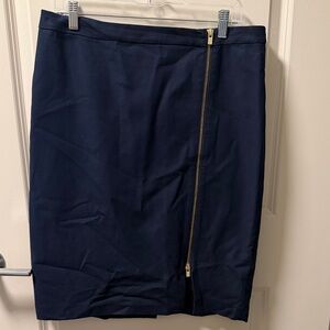 Talbots Royal Blue Pencil Skirt with Zipper